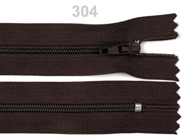 Spirálový zip No 3 délka 30 cm pinlock