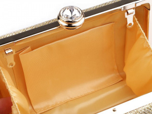 Kabelka 9,5x15,5 cm s lurexem