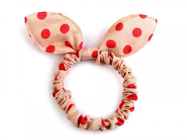 Gumičky do vlasů s mašlí