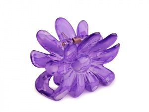 Skřipec do vlasů 5x6,5 cm květ