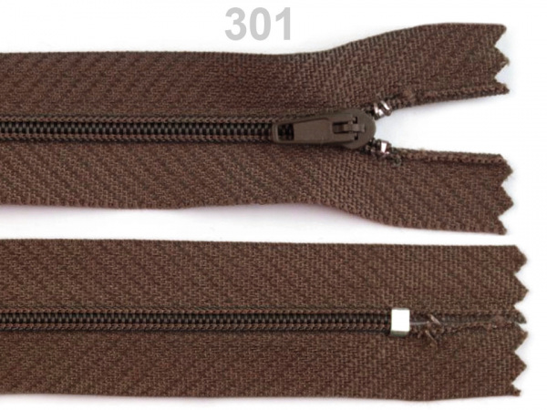 Spirálový zip šíře 3 mm délka 16 cm  pinlock