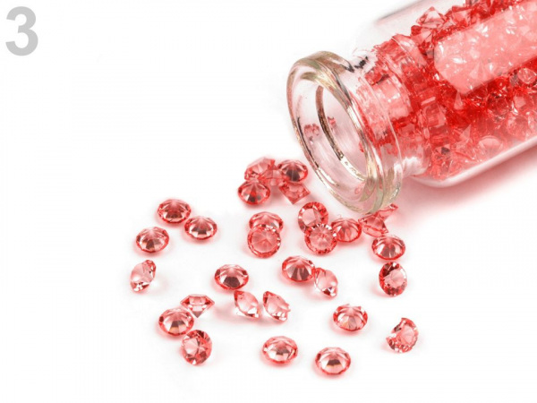 Broušené kamínky SS16 pro výrobu štrasu / svatebních stolů