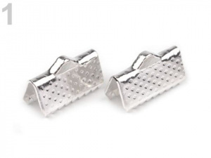 Koncovka na stužku 12 mm plochá