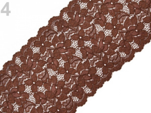 Elastická krajka / vsadka / běhoun šíře 16 cm