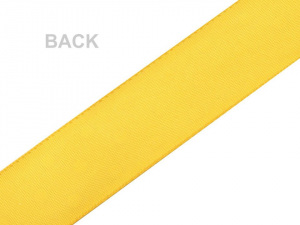 Saténová stuha s puntíky šíře 25 mm