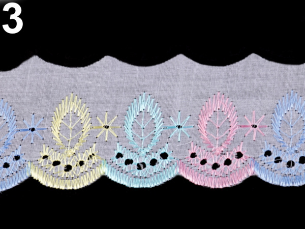 Madeira - štykování šíře 50 mm