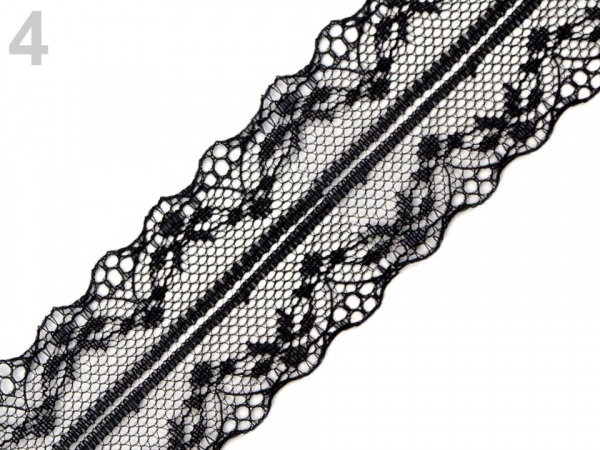 Silonová krajka / vsadka šíře 40 mm