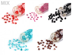 Broušené kamínky SS16 pro výrobu štrasu / svatebních stolů