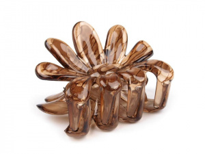 Skřipec do vlasů 5x6,5 cm květ