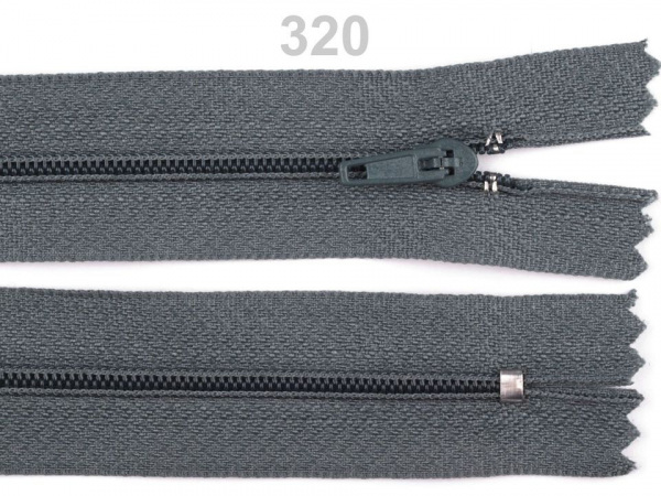 Spirálový zip No 3 délka 20 cm pinlock