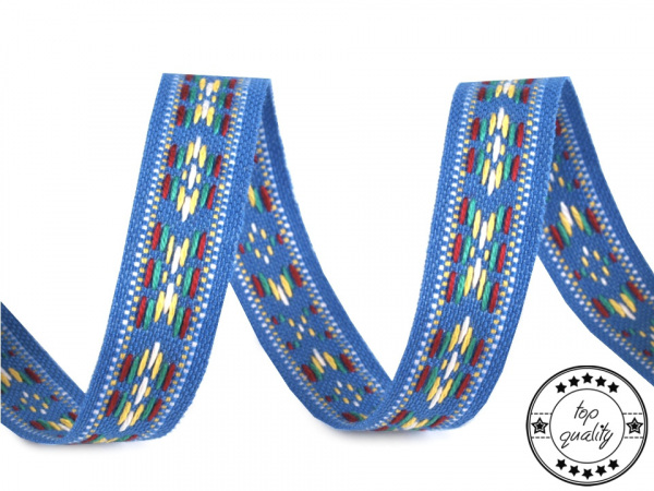 Vzorovka indiánský motiv šíře 13 mm