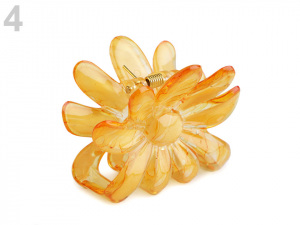 Skřipec do vlasů 5x6,5 cm květ