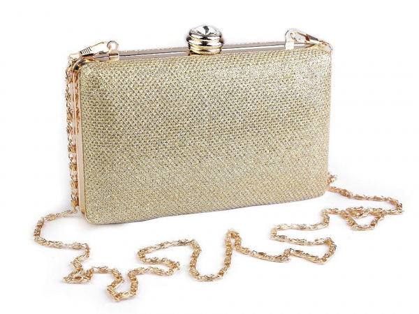 Kabelka 9,5x15,5 cm s lurexem