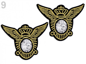 Nažehlovačka erb s kamínky