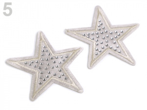 Nažehlovačka hvězda s kamínky