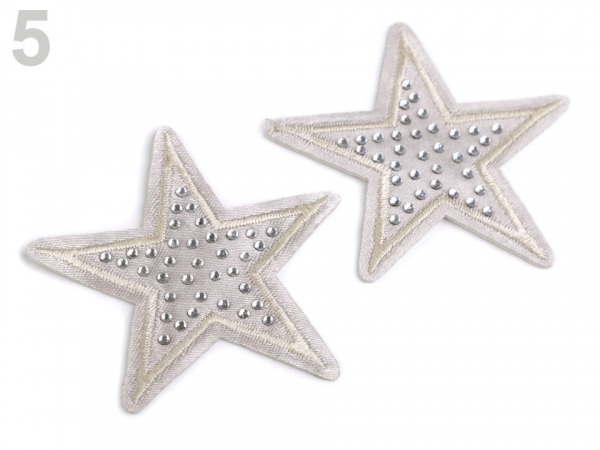 Nažehlovačka hvězda s kamínky