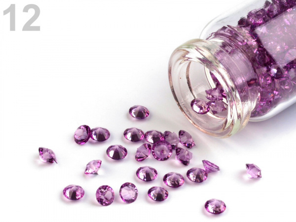 Broušené kamínky SS16 pro výrobu štrasu / svatebních stolů