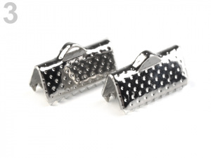 Koncovka na stužku 12 mm plochá