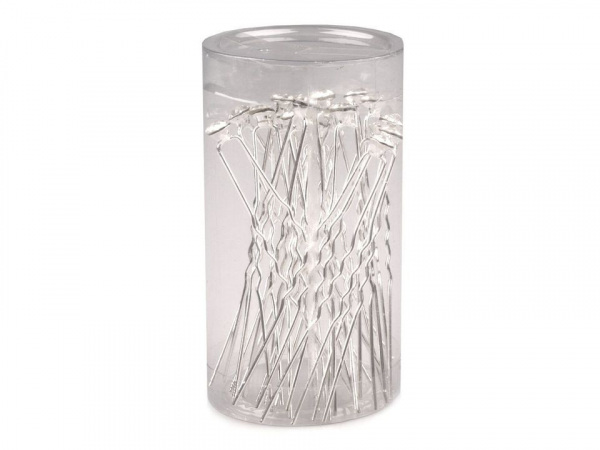 Štrasová vlásenka s kamínkem Ø6 a 8 mm