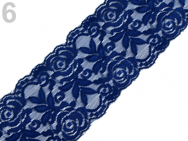 Elastická krajka / vsadka šíře 80-100 mm