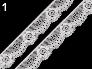 Elastická krajka šíře 28 mm