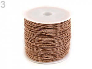 Lurexový provázek Ø1 mm