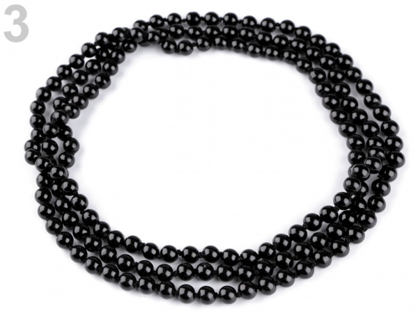 Perlový náhrdelník ve stylu 30. let