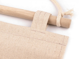 Lněný kapsář dvoupatrový