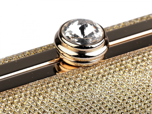 Kabelka 9,5x15,5 cm s lurexem