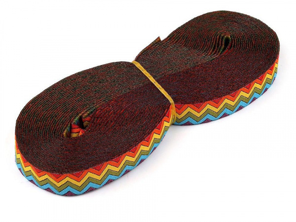 Vzorovka indiánský motiv šíře 16 mm