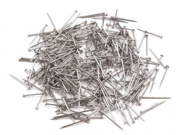 Celokovové špendlíky délka 18 mm