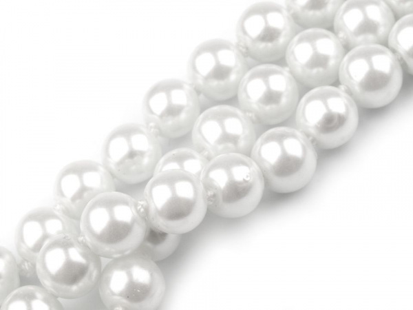 Perlový náhrdelník ve stylu 30. let