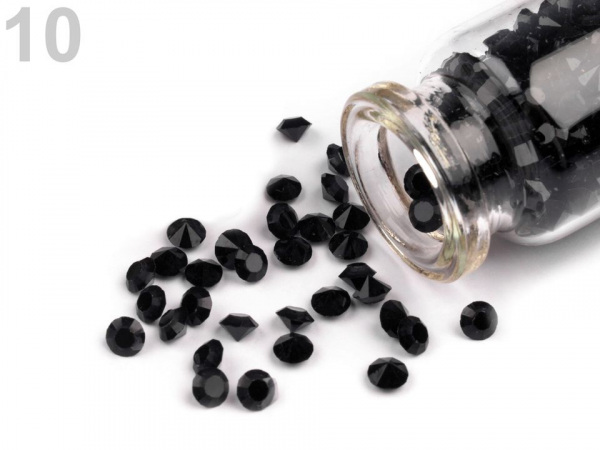 Broušené kamínky SS16 pro výrobu štrasu / svatebních stolů