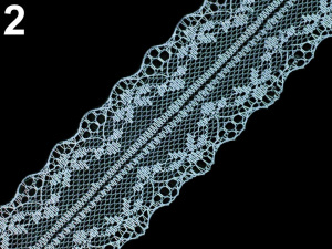 Silonová krajka / vsadka šíře 40 mm