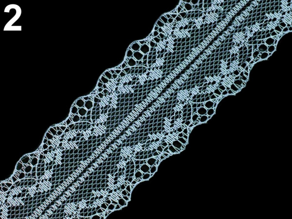 Silonová krajka / vsadka šíře 40 mm