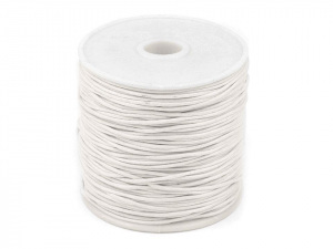 Šňůra bavlněná Ø0,8 mm voskovaná