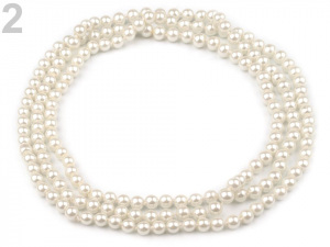 Perlový náhrdelník ve stylu 30. let