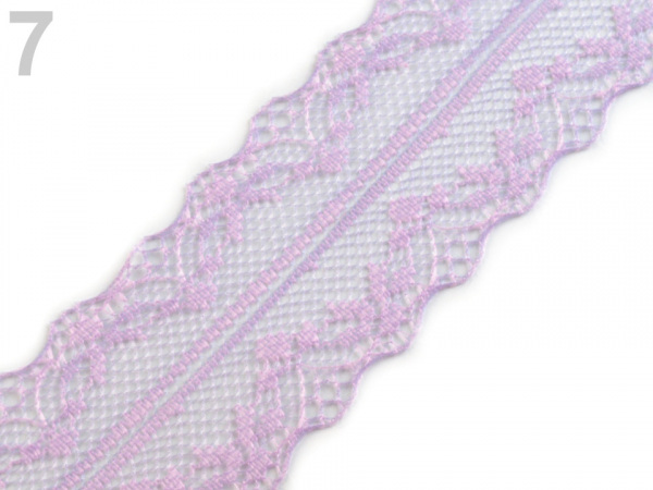 Silonová krajka / vsadka šíře 40 mm