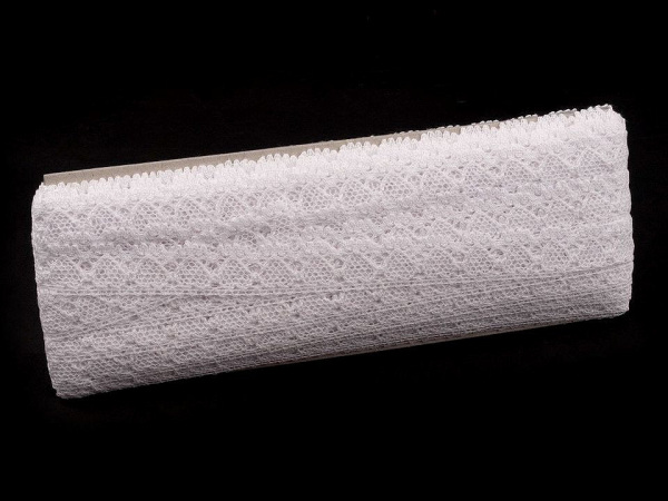 Bavlněná krajka šíře 19 mm paličkovaná