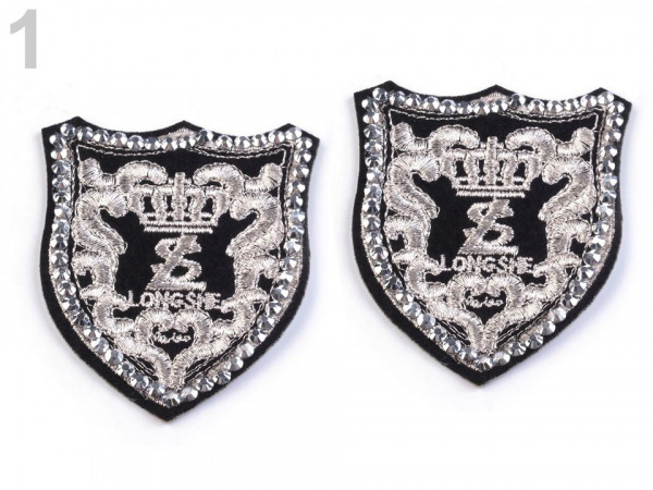 Nažehlovačka erb s kamínky