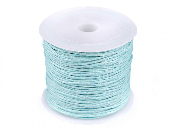 Šňůra bavlněná Ø0,8 mm voskovaná