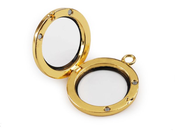Otevírací medailon na magnet Ø30 mm