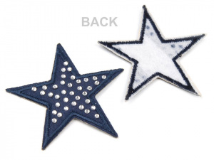 Nažehlovačka hvězda s kamínky