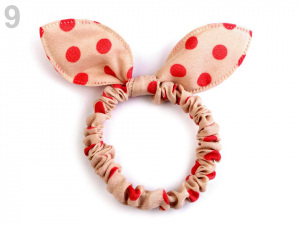 Gumičky do vlasů s mašlí