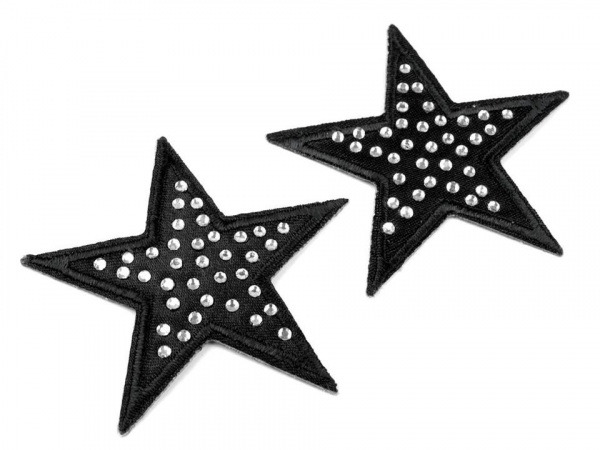 Nažehlovačka hvězda s kamínky