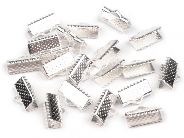 Koncovka na stužku 12 mm plochá