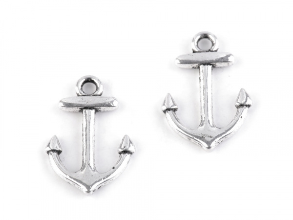 Přívěsek kotva 15x21 mm