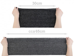 Síťovaná pruženka šíře 24-25 cm pro výrobu tutu sukýnek