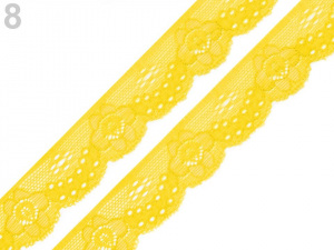 Elastická krajka šíře 28 mm