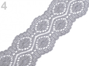 Elastická krajka / vsadka šíře 60 mm